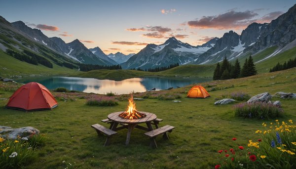 Des vacances régénératrices en montagne : Les destinations de camping en France