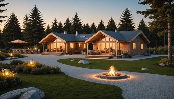 Le camping à Concarneau avec un chalet de luxe