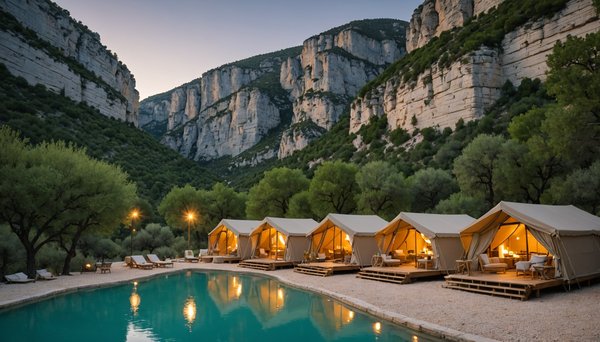 Quel camping choisir dans les gorges du Verdon où louer un luxueux hébergement ?