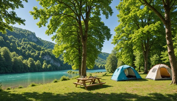 Comparaison des avantages et des inconvénients d'un camping en été en Corrèze