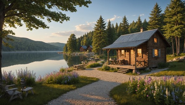 Comment louer un camping cottage pour vos vacances au bord du lac de Sainte Croix ?